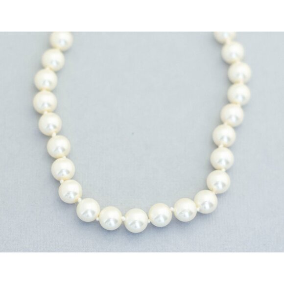 30'' faux pearl classy vintage necklace (C6) - Picture 1 of 3